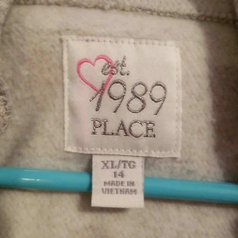 Place Girl Fall Winter Hooded Jacket XL 14